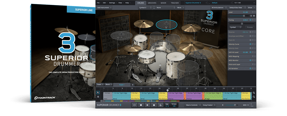 Toontrack Superior Drummer 3